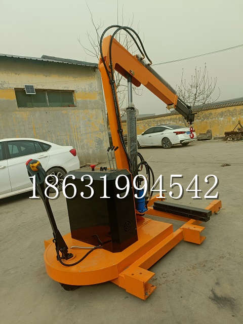 香河县自卸车厢随车吊 自制轮式四不像起重机 四驱平板吊 5吨 贵盛